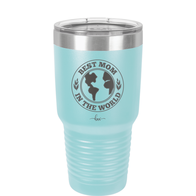 Best Mom in the World - Laser Engraved Stainless Steel Drinkware Gift for Mom - 1989 -
