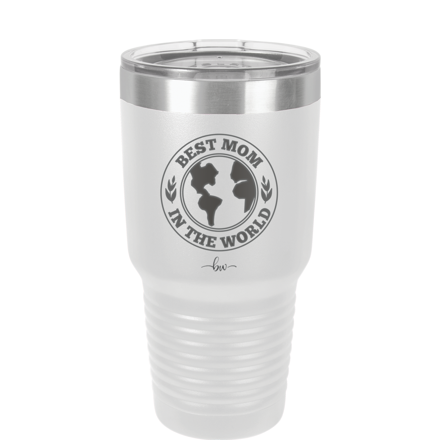 Best Mom in the World - Laser Engraved Stainless Steel Drinkware Gift for Mom - 1989 -