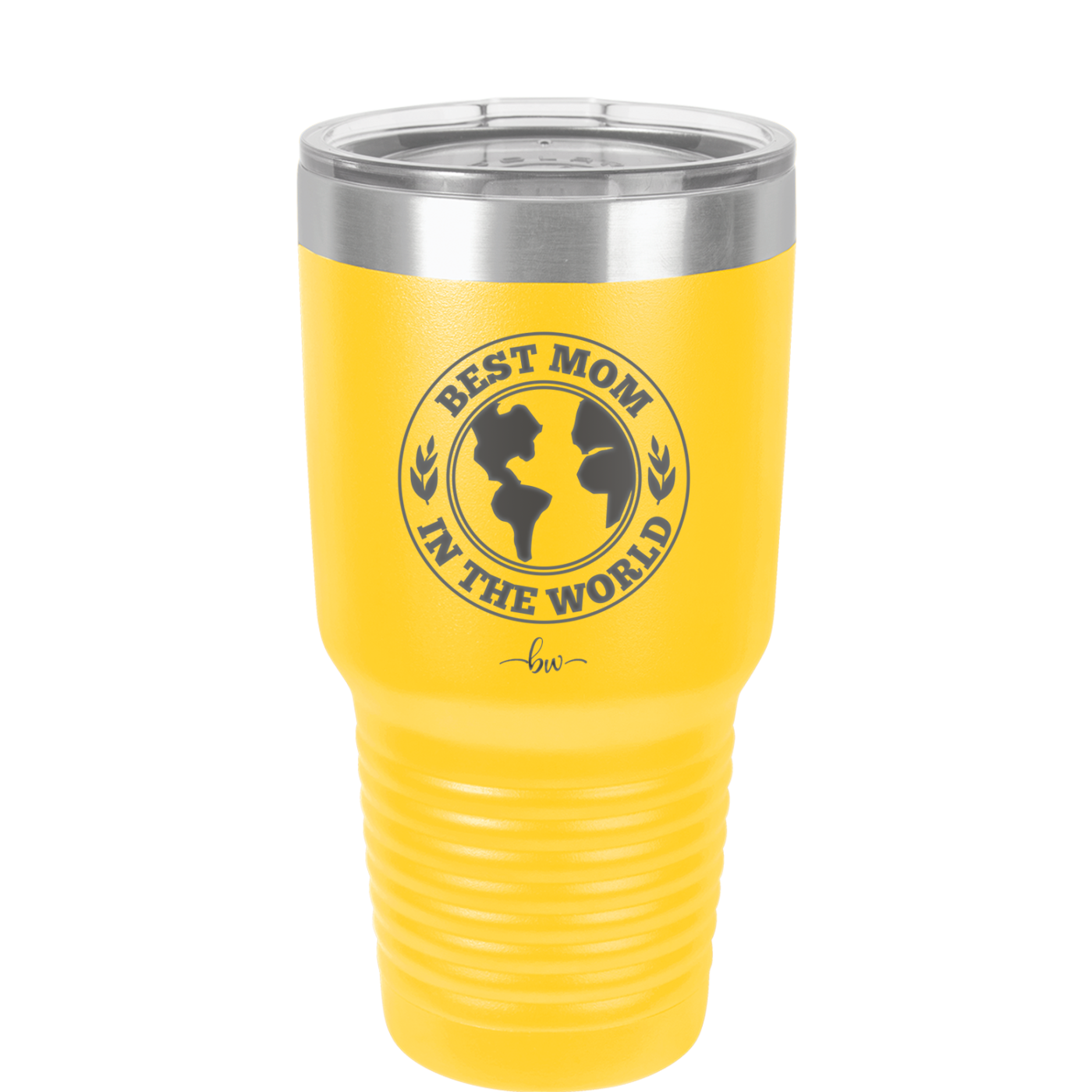 Best Mom in the World - Laser Engraved Stainless Steel Drinkware Gift for Mom - 1989 -