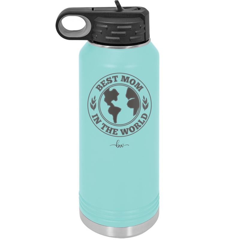 Best Mom in the World - Laser Engraved Stainless Steel Drinkware Gift for Mom - 1989 -