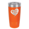 Best Mama Ever Heart - Laser Engraved Stainless Steel Drinkware - 1990 -