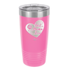Best Mama Ever Heart - Laser Engraved Stainless Steel Drinkware - 1990 -