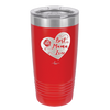 Best Mama Ever Heart - Laser Engraved Stainless Steel Drinkware - 1990 -