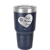 Best Mama Ever Heart - Laser Engraved Stainless Steel Drinkware - 1990 -