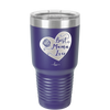 Best Mama Ever Heart - Laser Engraved Stainless Steel Drinkware - 1990 -