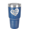Best Mama Ever Heart - Laser Engraved Stainless Steel Drinkware - 1990 -