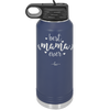 Best Mama Ever - Laser Engraved Stainless Steel Drinkware - 1991 -