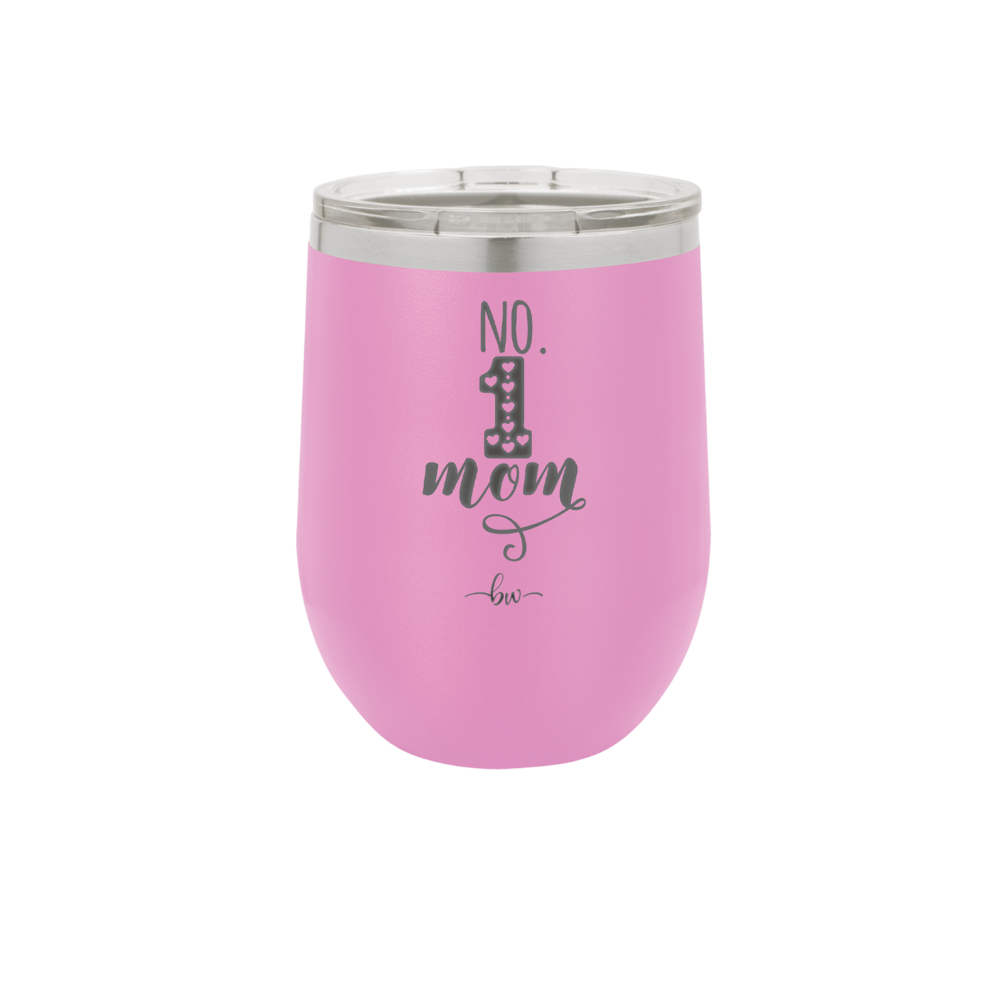 No 1 Mom - Laser Engraved Stainless Steel Drinkware - 1992 -