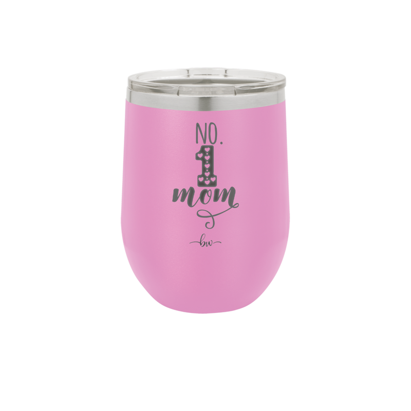 No 1 Mom - Laser Engraved Stainless Steel Drinkware - 1992 -