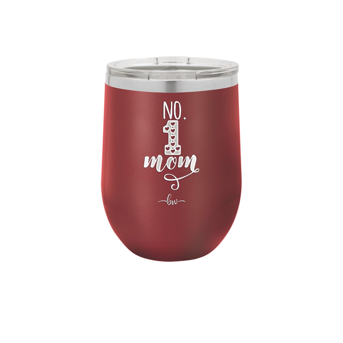 No 1 Mom - Laser Engraved Stainless Steel Drinkware - 1992 -