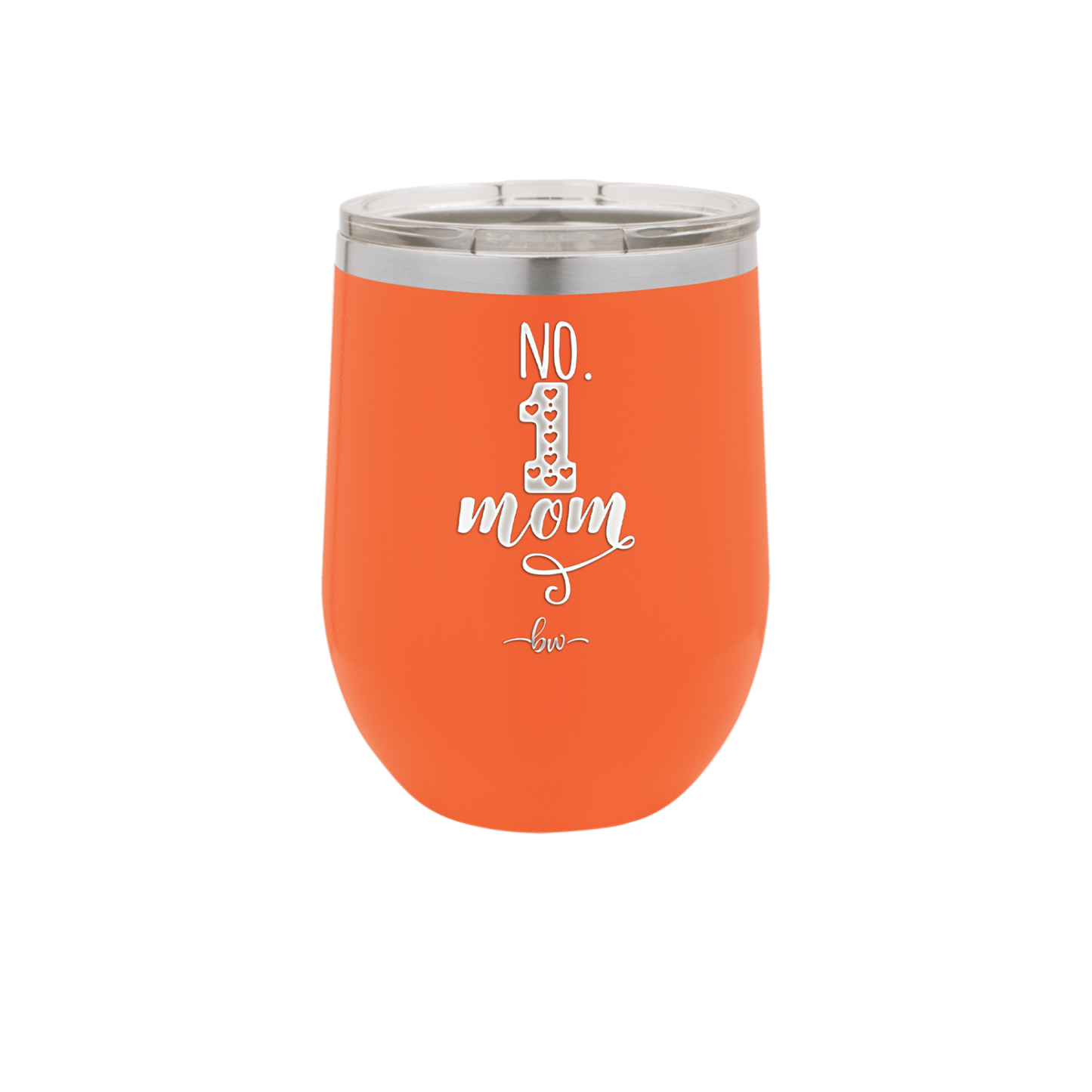 No 1 Mom - Laser Engraved Stainless Steel Drinkware - 1992 -