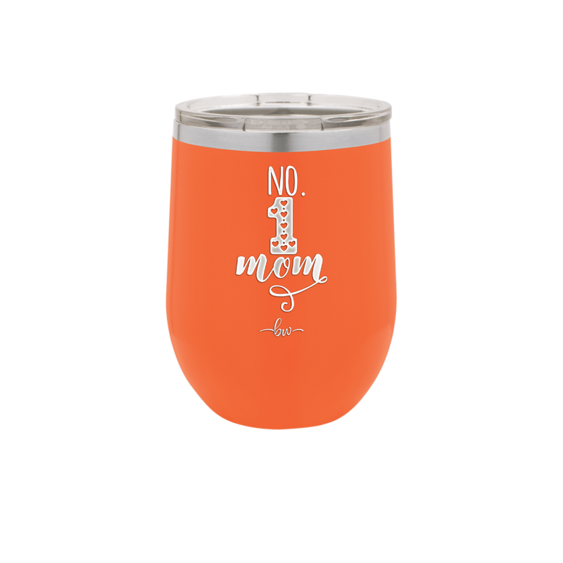 No 1 Mom - Laser Engraved Stainless Steel Drinkware - 1992 -