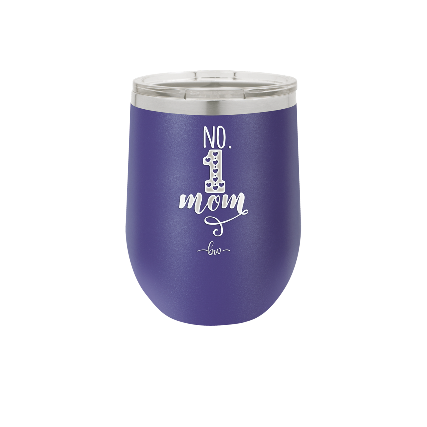 No 1 Mom - Laser Engraved Stainless Steel Drinkware - 1992 -
