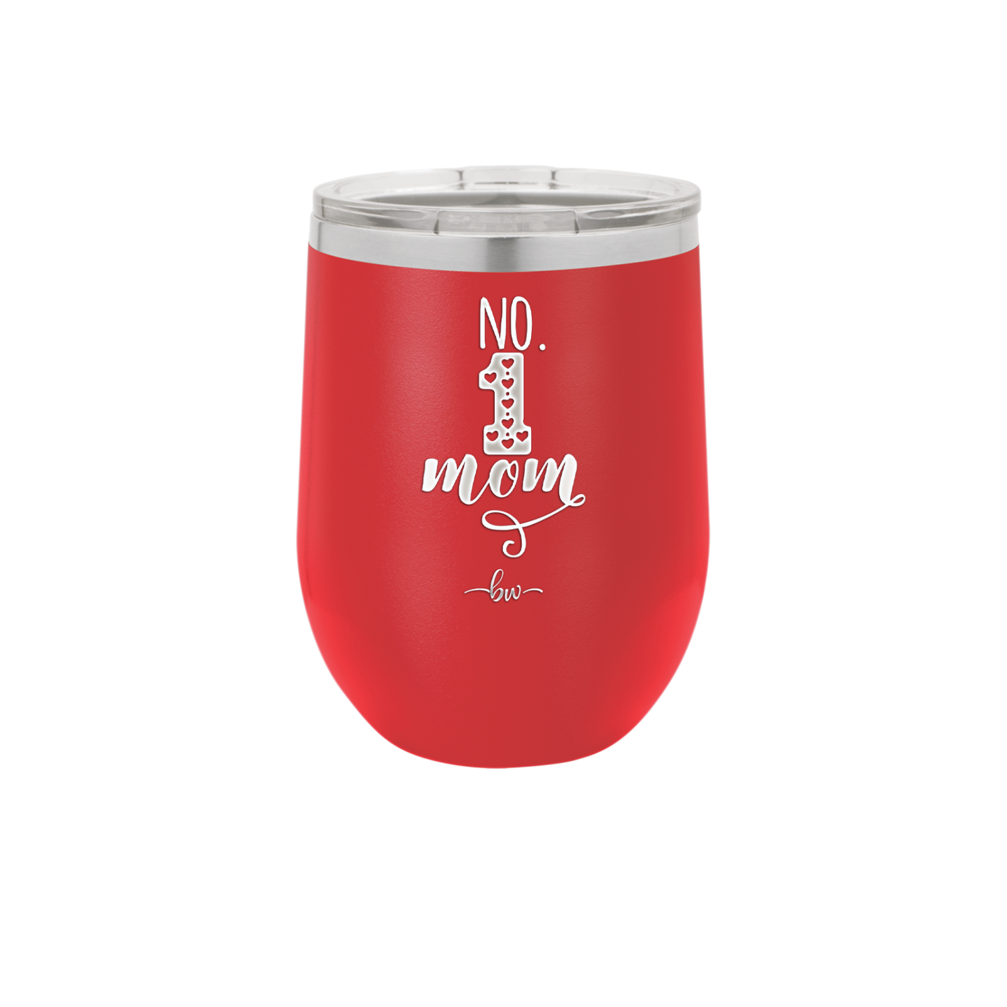 No 1 Mom - Laser Engraved Stainless Steel Drinkware - 1992 -