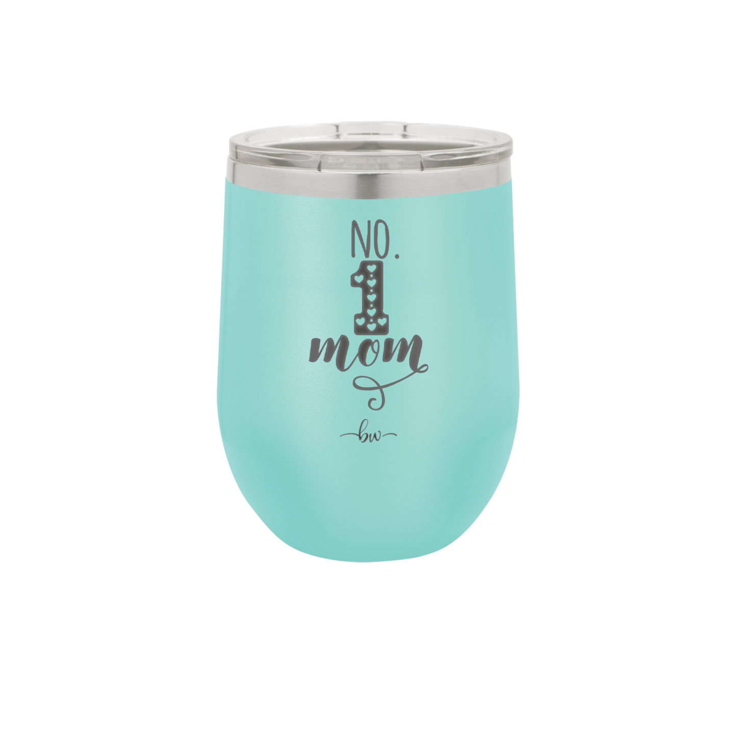 No 1 Mom - Laser Engraved Stainless Steel Drinkware - 1992 -