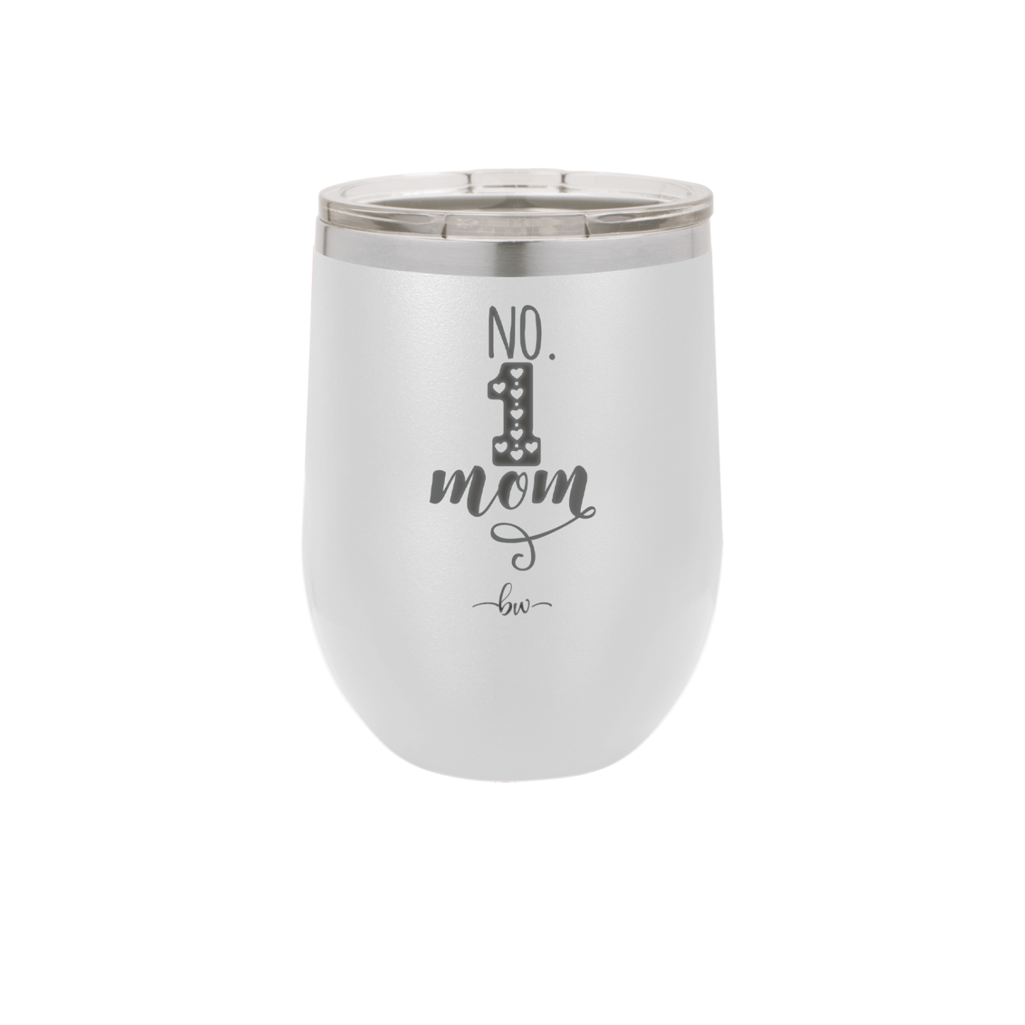 No 1 Mom - Laser Engraved Stainless Steel Drinkware - 1992 -