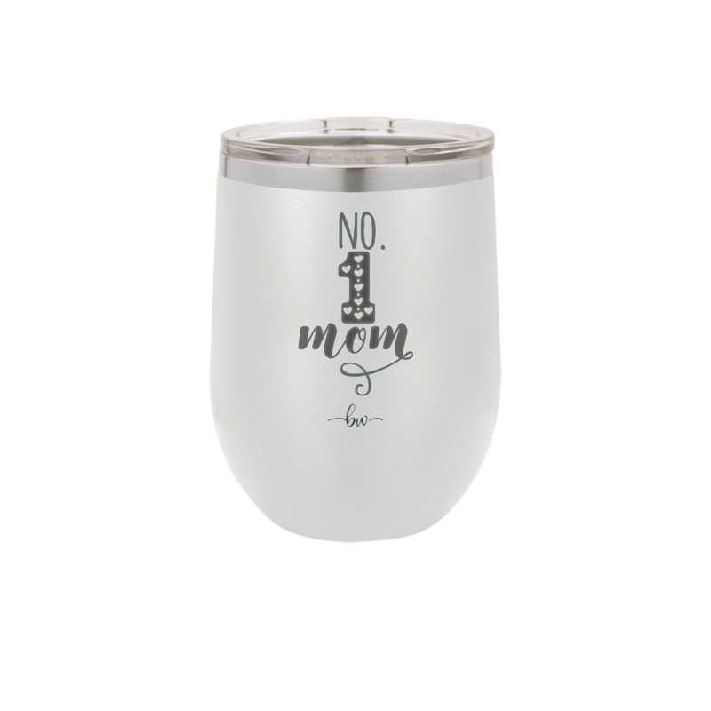 No 1 Mom - Laser Engraved Stainless Steel Drinkware - 1992 -