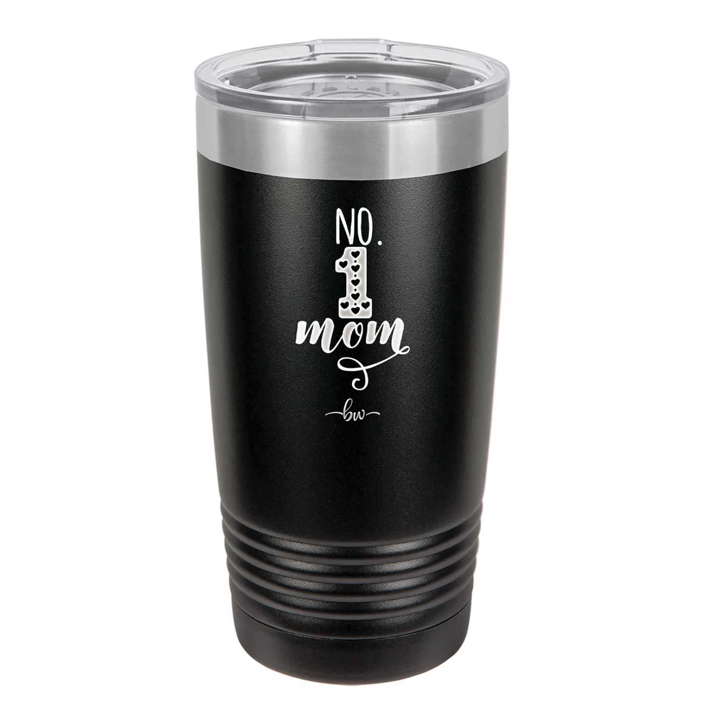 No 1 Mom - Laser Engraved Stainless Steel Drinkware - 1992 -