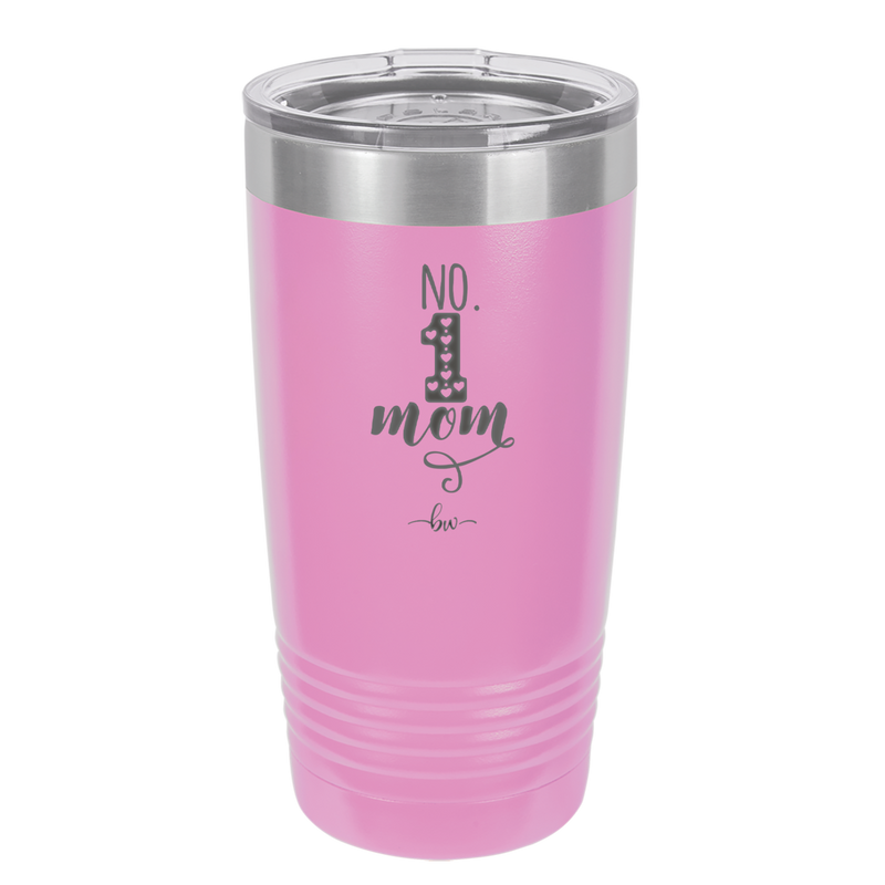 No 1 Mom - Laser Engraved Stainless Steel Drinkware - 1992 -