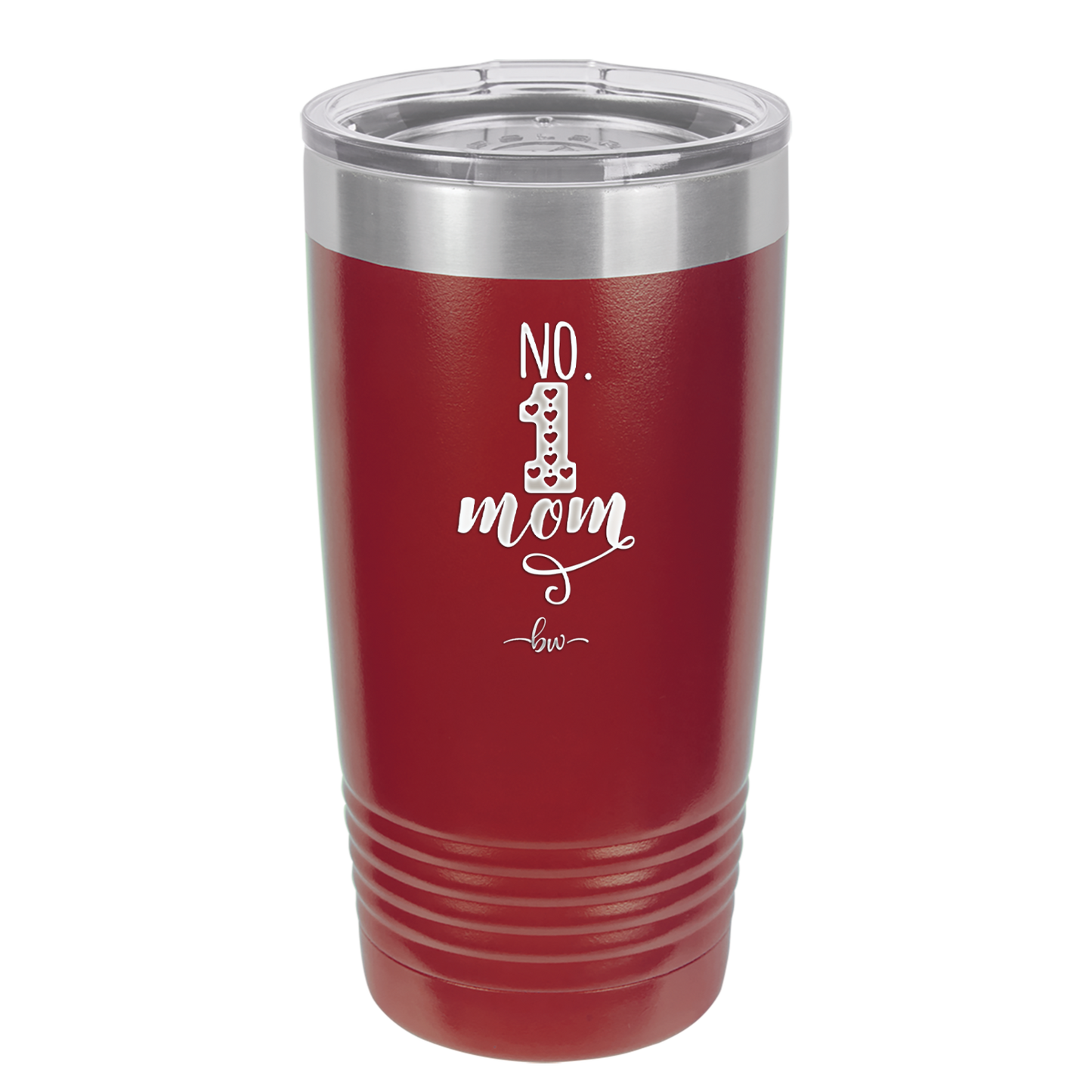 No 1 Mom - Laser Engraved Stainless Steel Drinkware - 1992 -