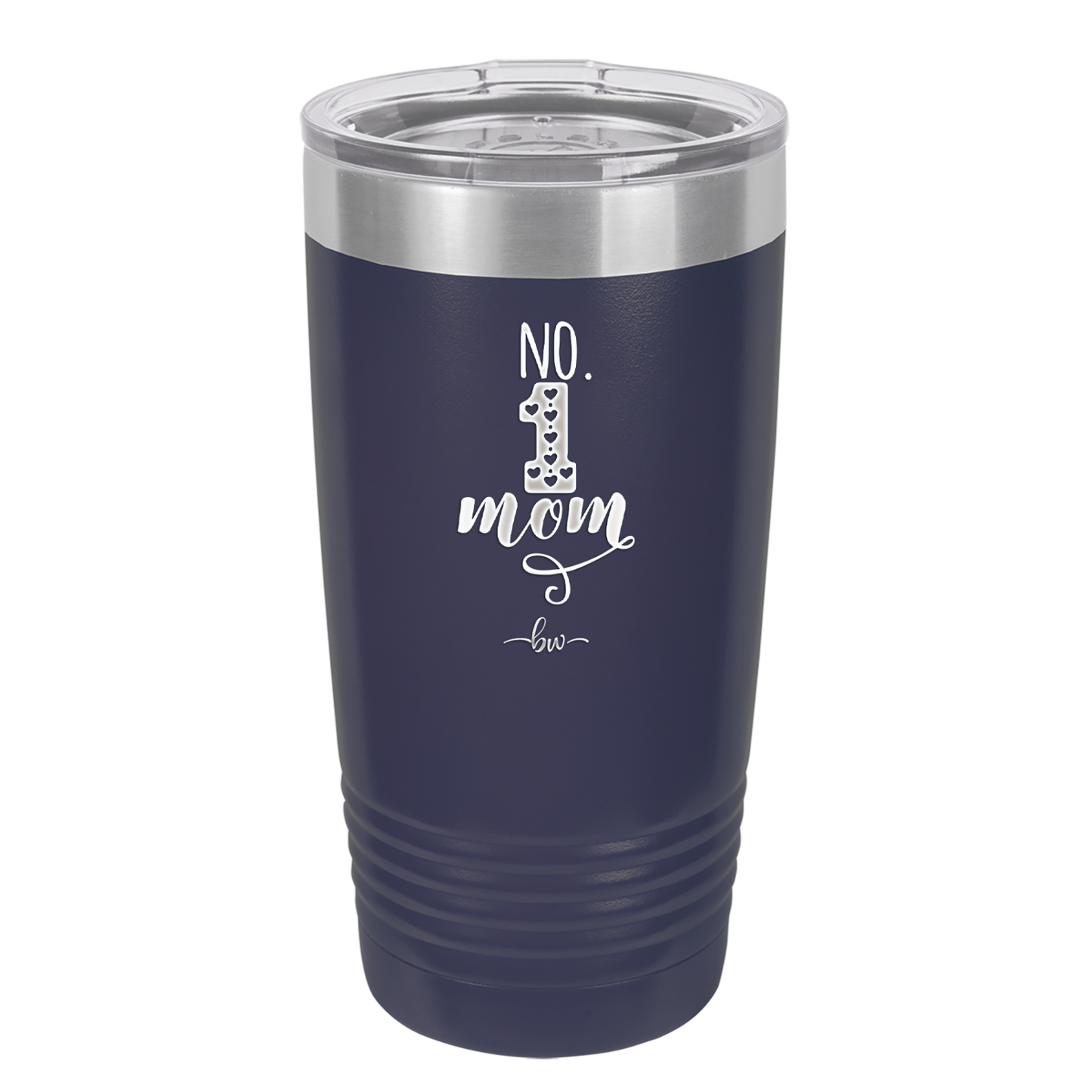 No 1 Mom - Laser Engraved Stainless Steel Drinkware - 1992 -