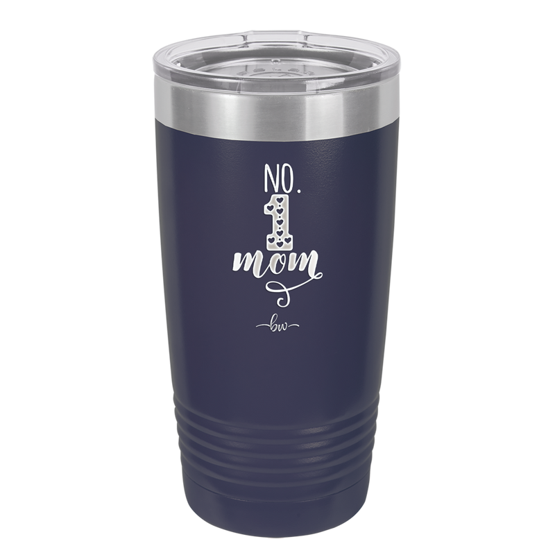 No 1 Mom - Laser Engraved Stainless Steel Drinkware - 1992 -
