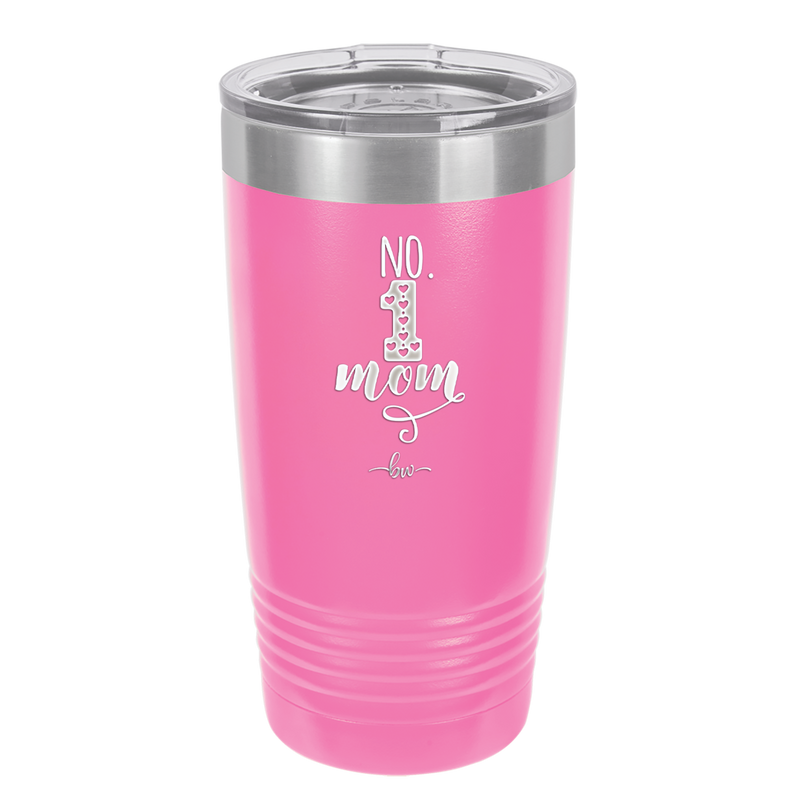 No 1 Mom - Laser Engraved Stainless Steel Drinkware - 1992 -