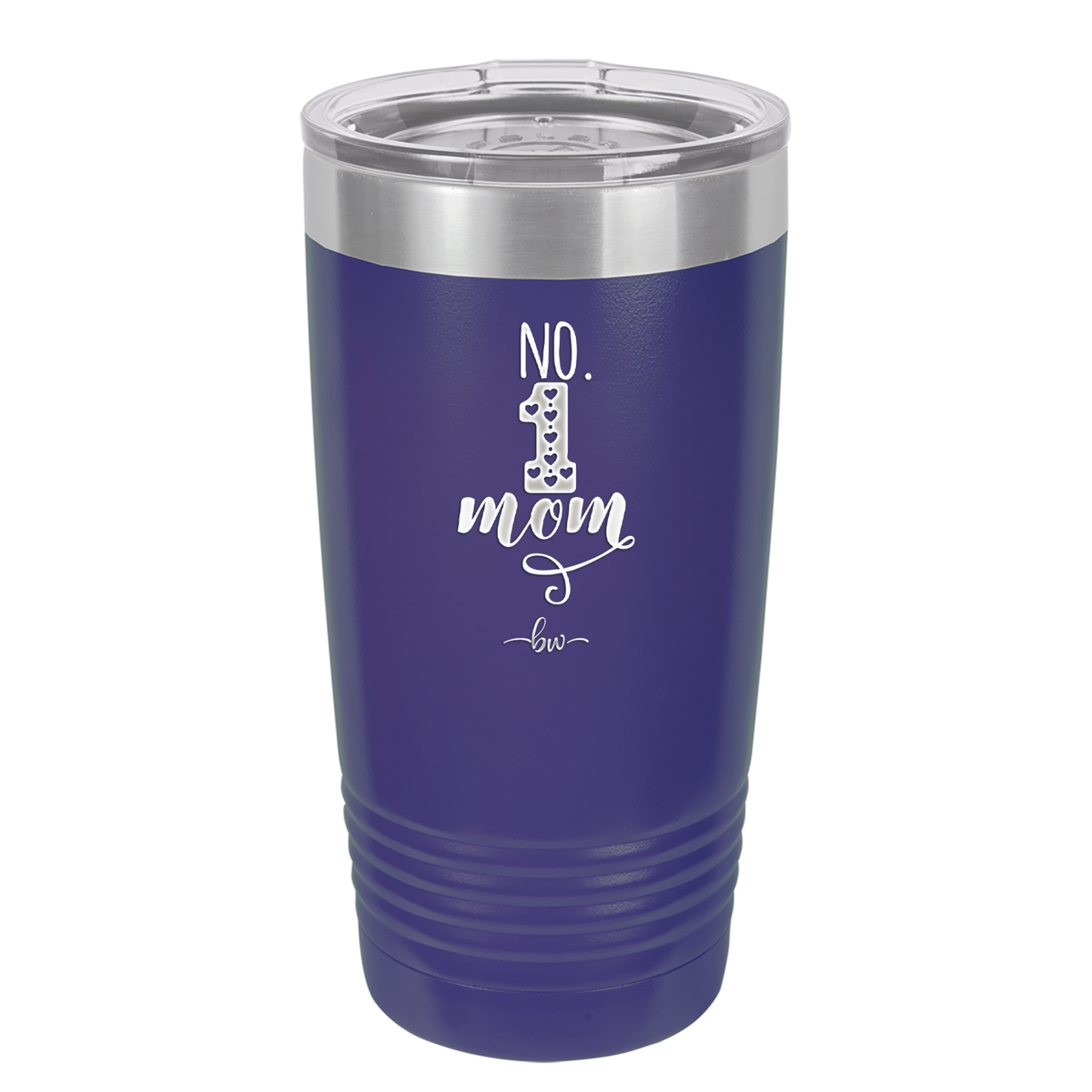 No 1 Mom - Laser Engraved Stainless Steel Drinkware - 1992 -