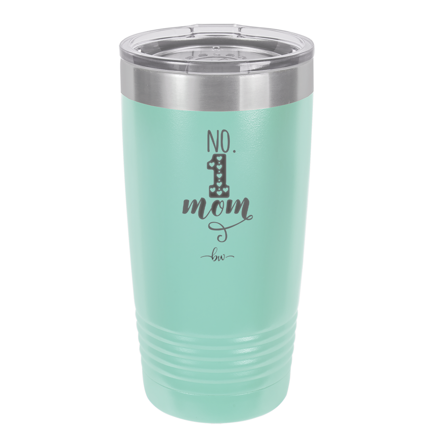 No 1 Mom - Laser Engraved Stainless Steel Drinkware - 1992 -