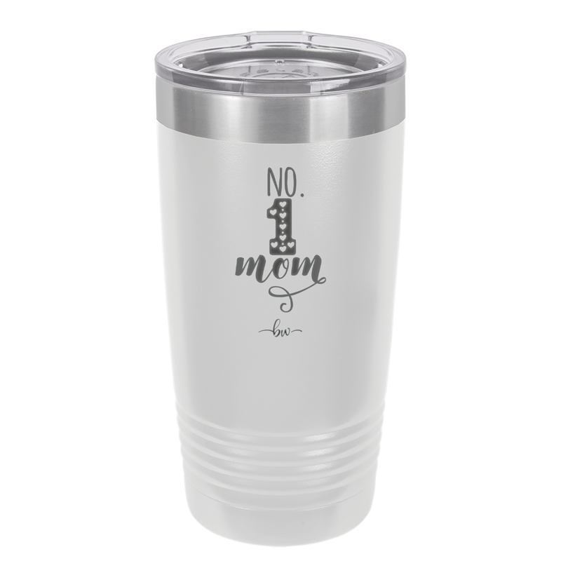 No 1 Mom - Laser Engraved Stainless Steel Drinkware - 1992 -