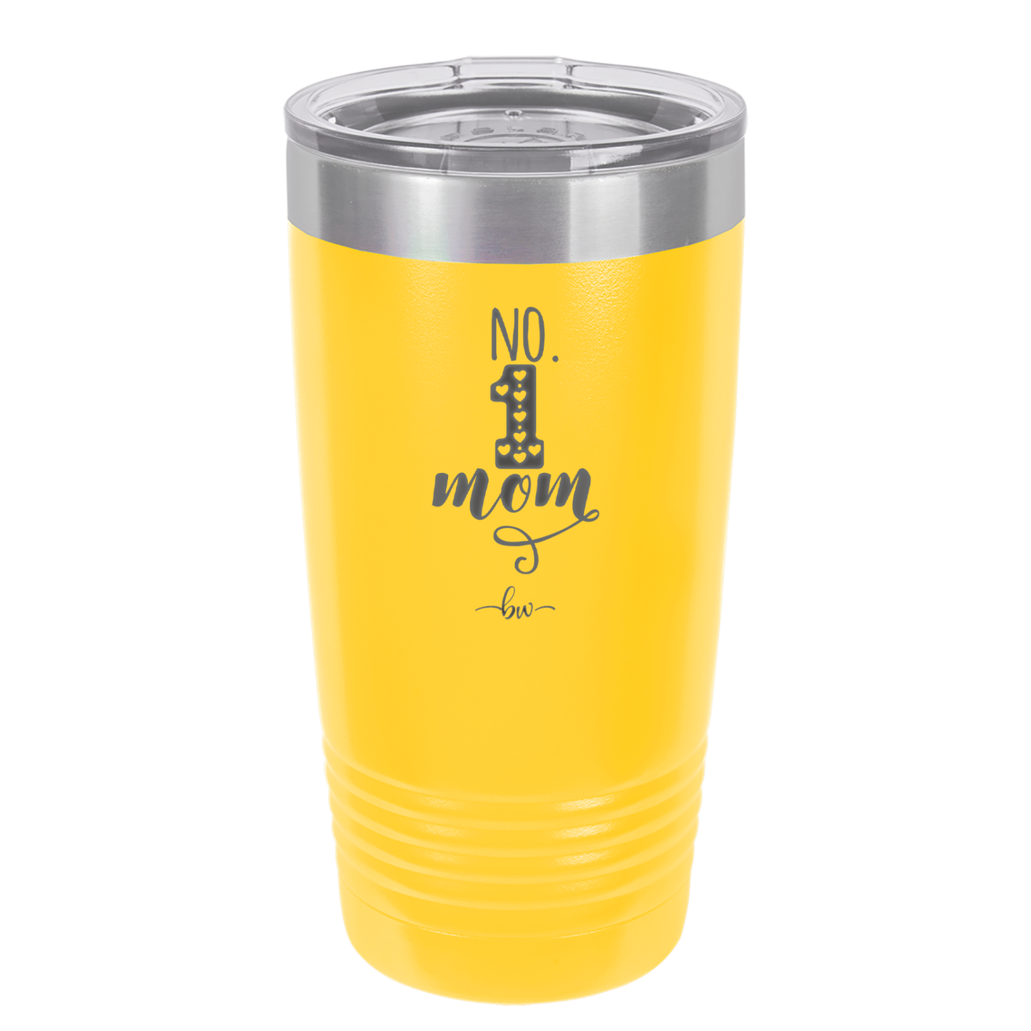 No 1 Mom - Laser Engraved Stainless Steel Drinkware - 1992 -