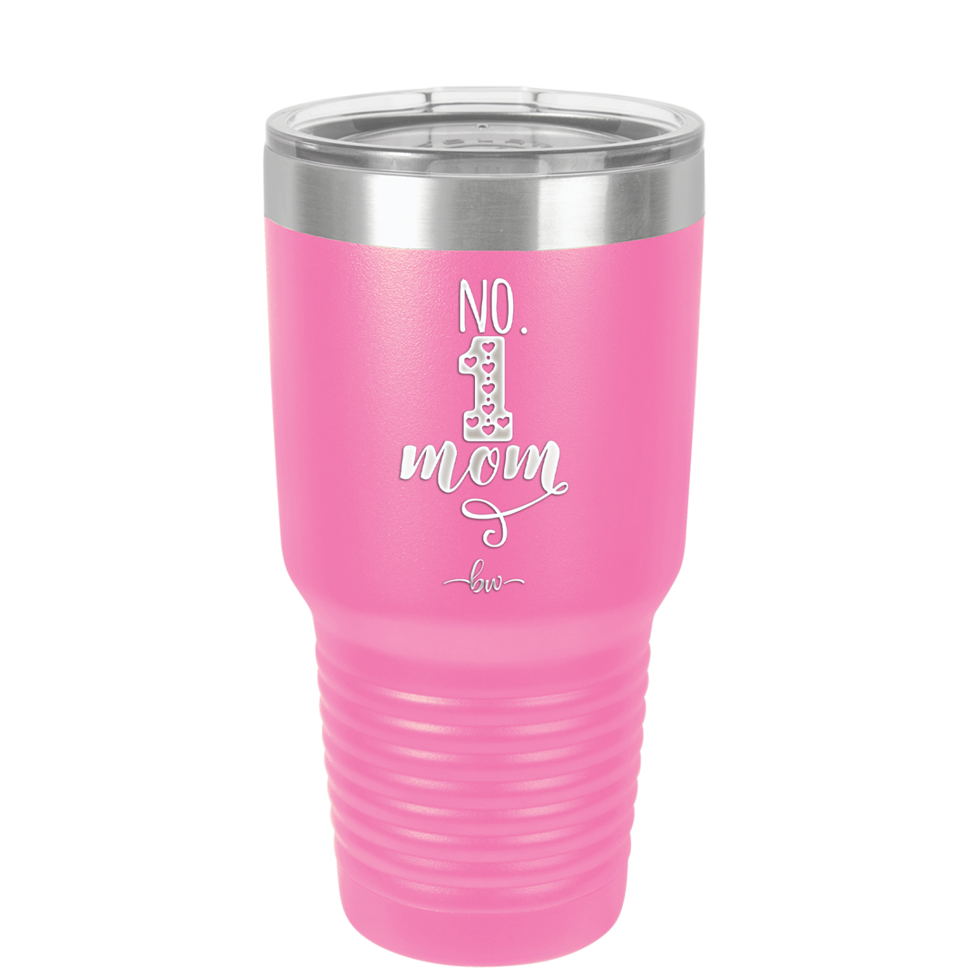 No 1 Mom - Laser Engraved Stainless Steel Drinkware - 1992 -