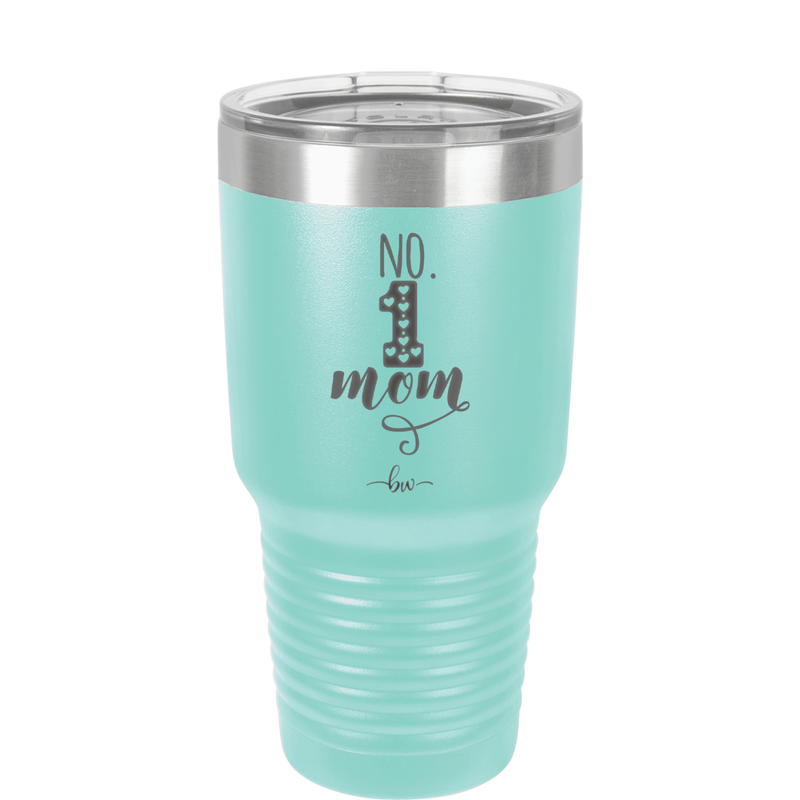 No 1 Mom - Laser Engraved Stainless Steel Drinkware - 1992 -