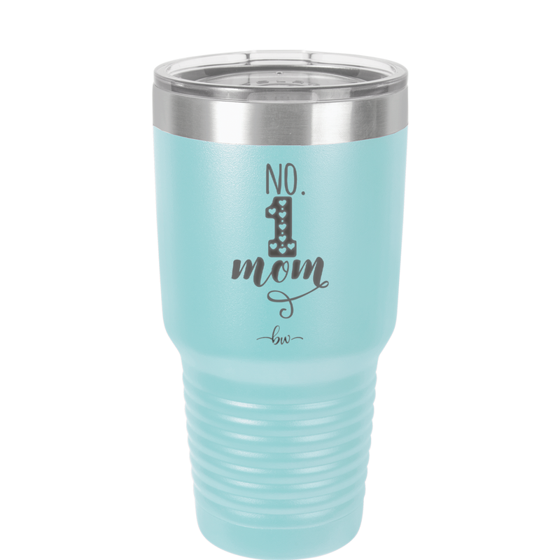 No 1 Mom - Laser Engraved Stainless Steel Drinkware - 1992 -