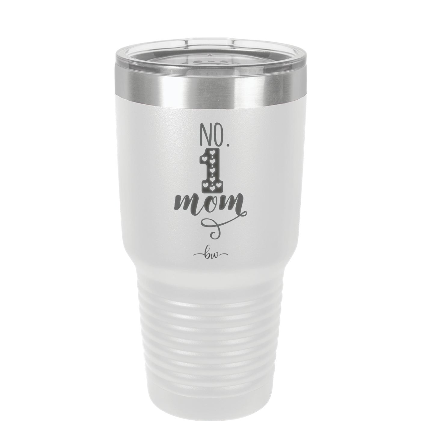No 1 Mom - Laser Engraved Stainless Steel Drinkware - 1992 -