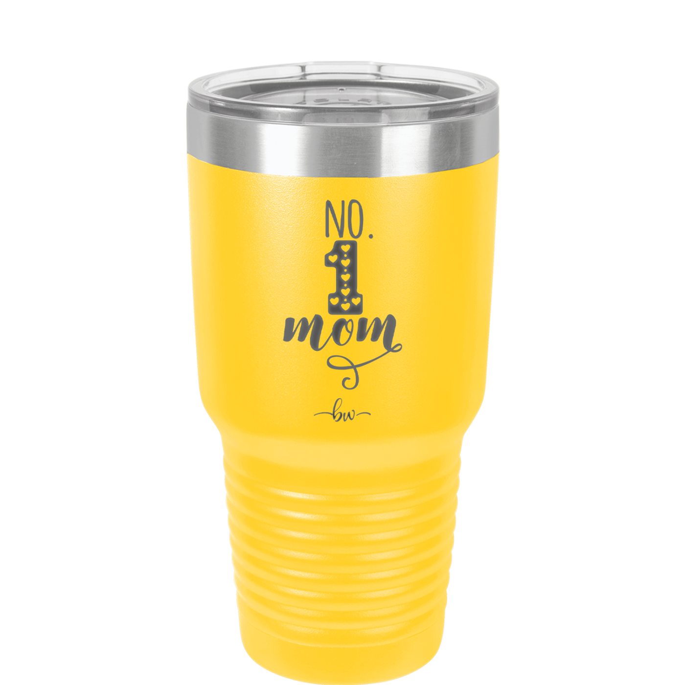No 1 Mom - Laser Engraved Stainless Steel Drinkware - 1992 -