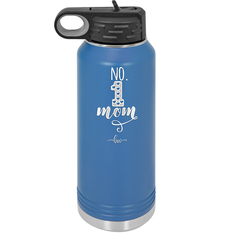 No 1 Mom - Laser Engraved Stainless Steel Drinkware - 1992 -