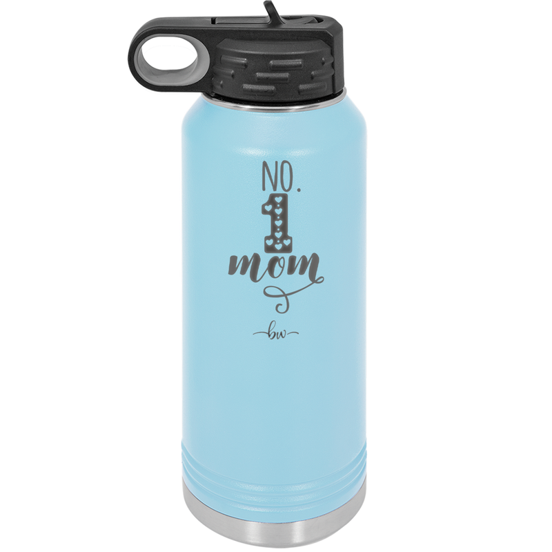 No 1 Mom - Laser Engraved Stainless Steel Drinkware - 1992 -