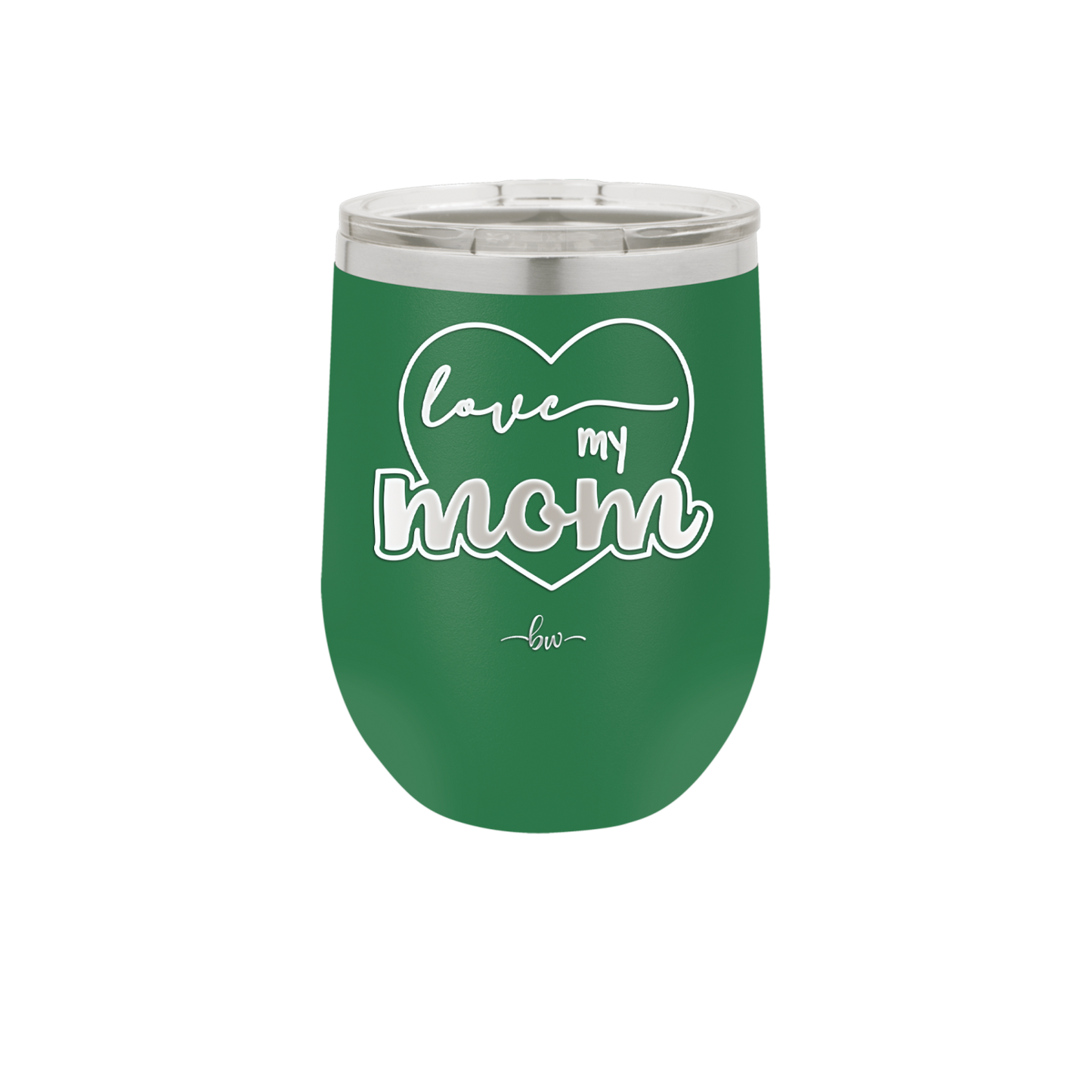 Love My Mom - Laser Engraved Stainless Steel Drinkware - 1997 -