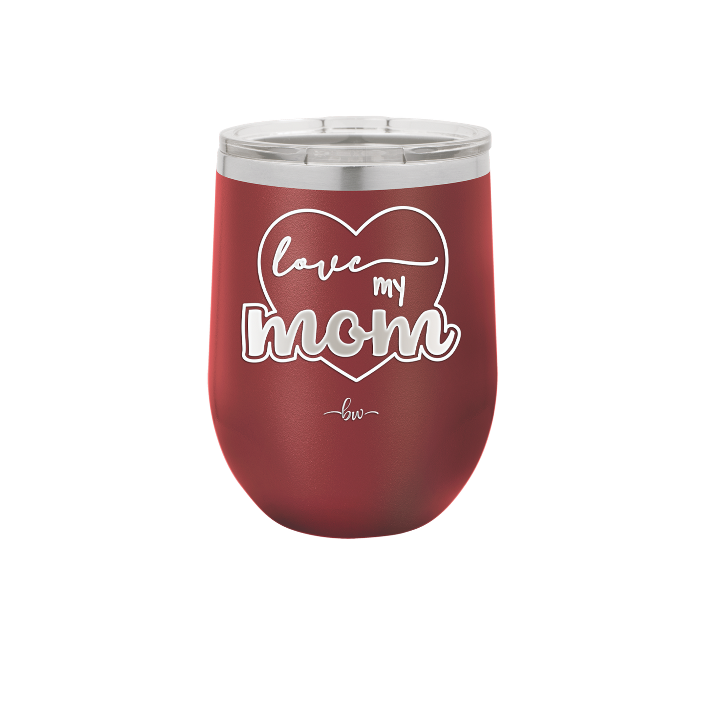 Love My Mom - Laser Engraved Stainless Steel Drinkware - 1997 -