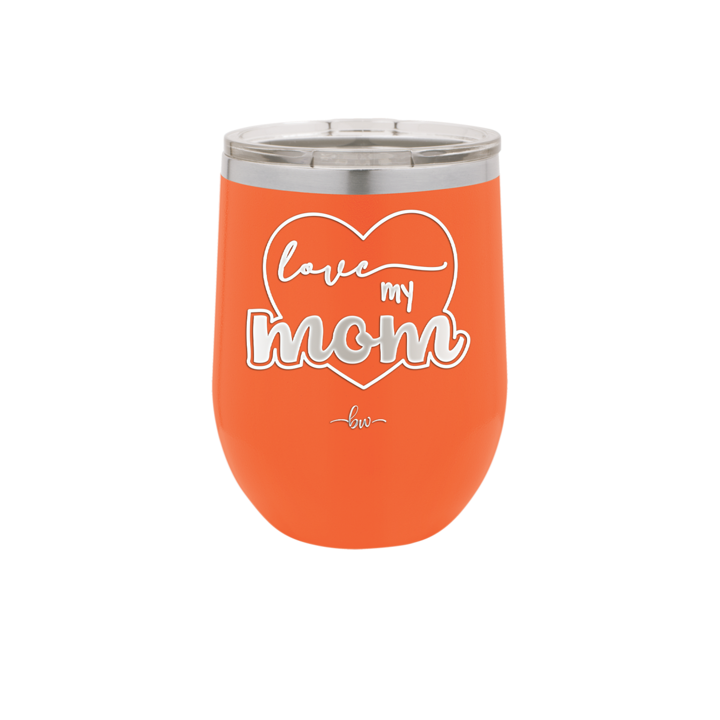 Love My Mom - Laser Engraved Stainless Steel Drinkware - 1997 -