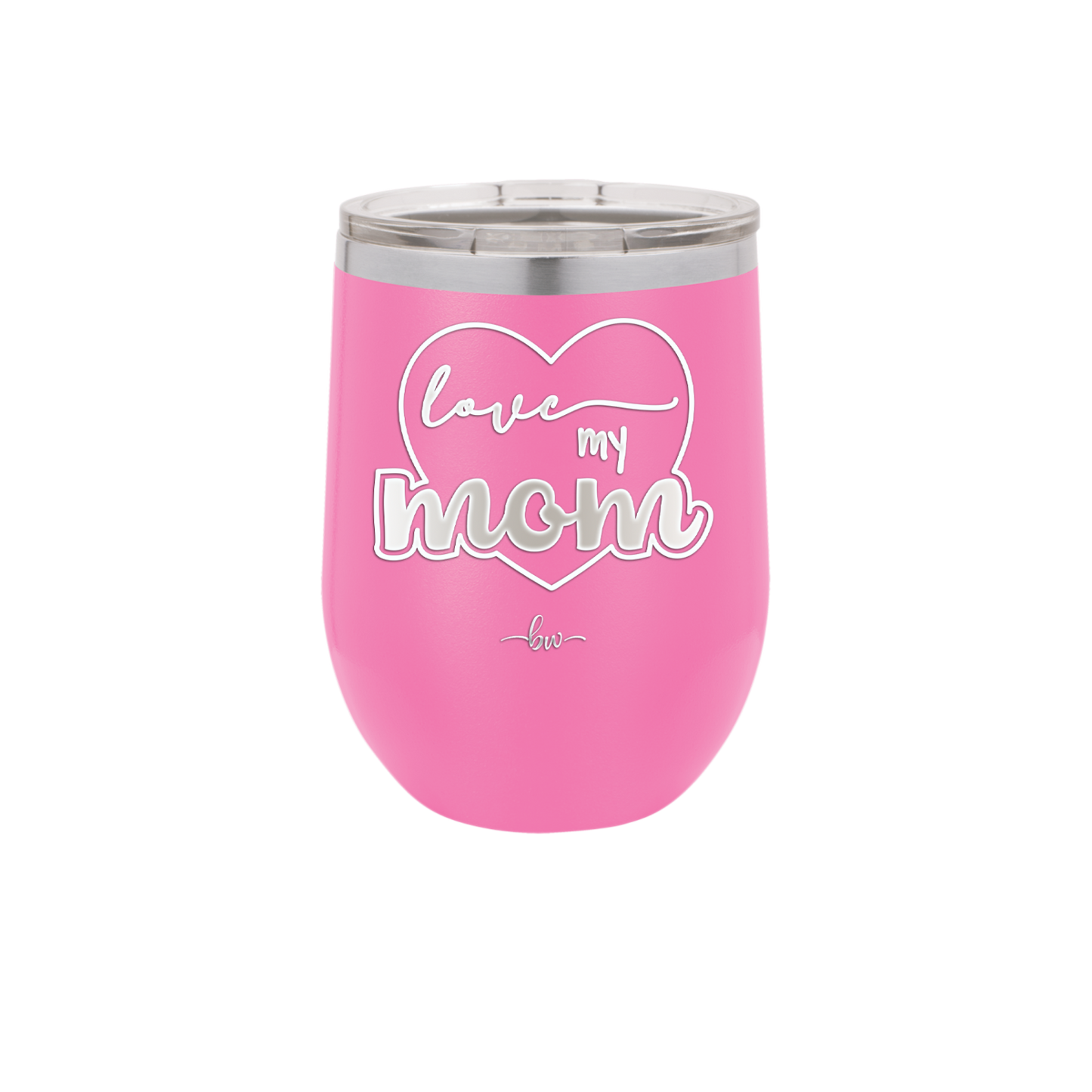 Love My Mom - Laser Engraved Stainless Steel Drinkware - 1997 -