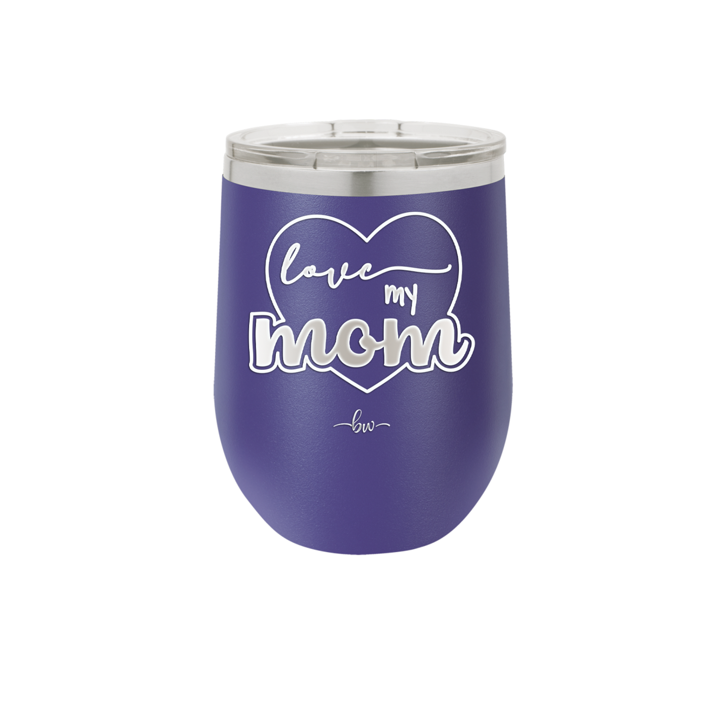 Love My Mom - Laser Engraved Stainless Steel Drinkware - 1997 -