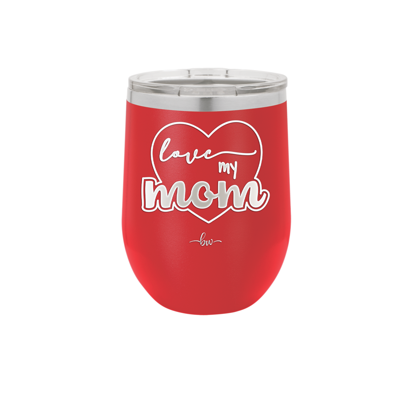 Love My Mom - Laser Engraved Stainless Steel Drinkware - 1997 -