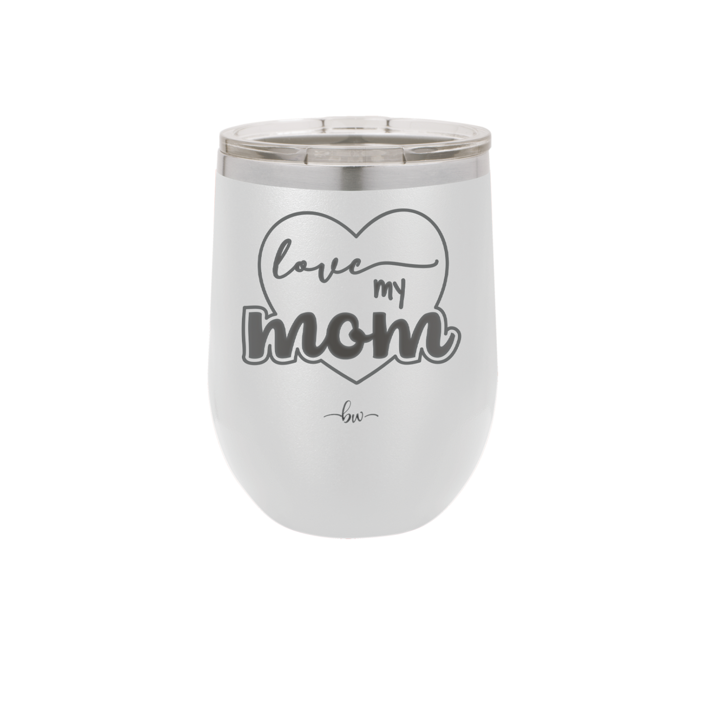 Love My Mom - Laser Engraved Stainless Steel Drinkware - 1997 -