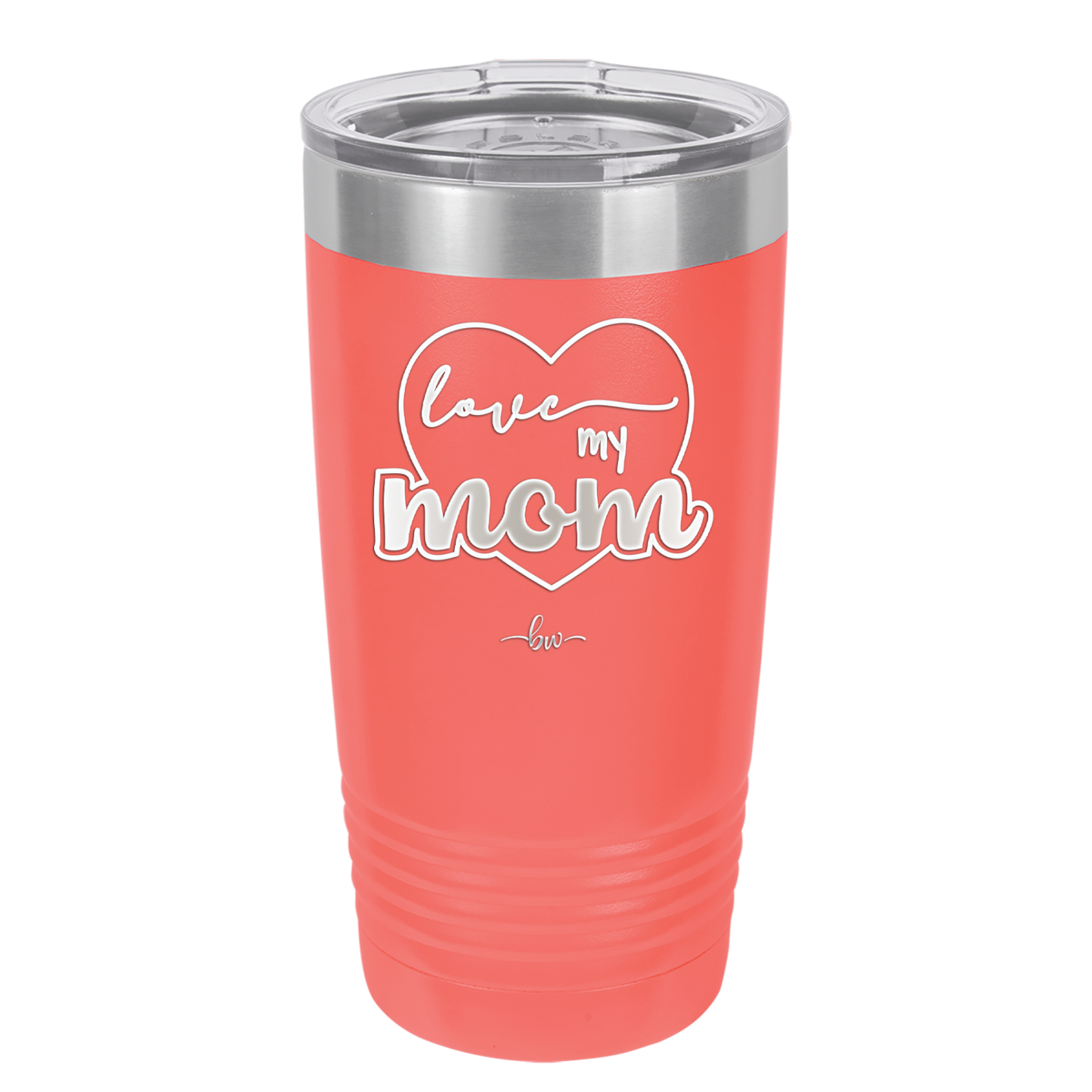 Love My Mom - Laser Engraved Stainless Steel Drinkware - 1997 -