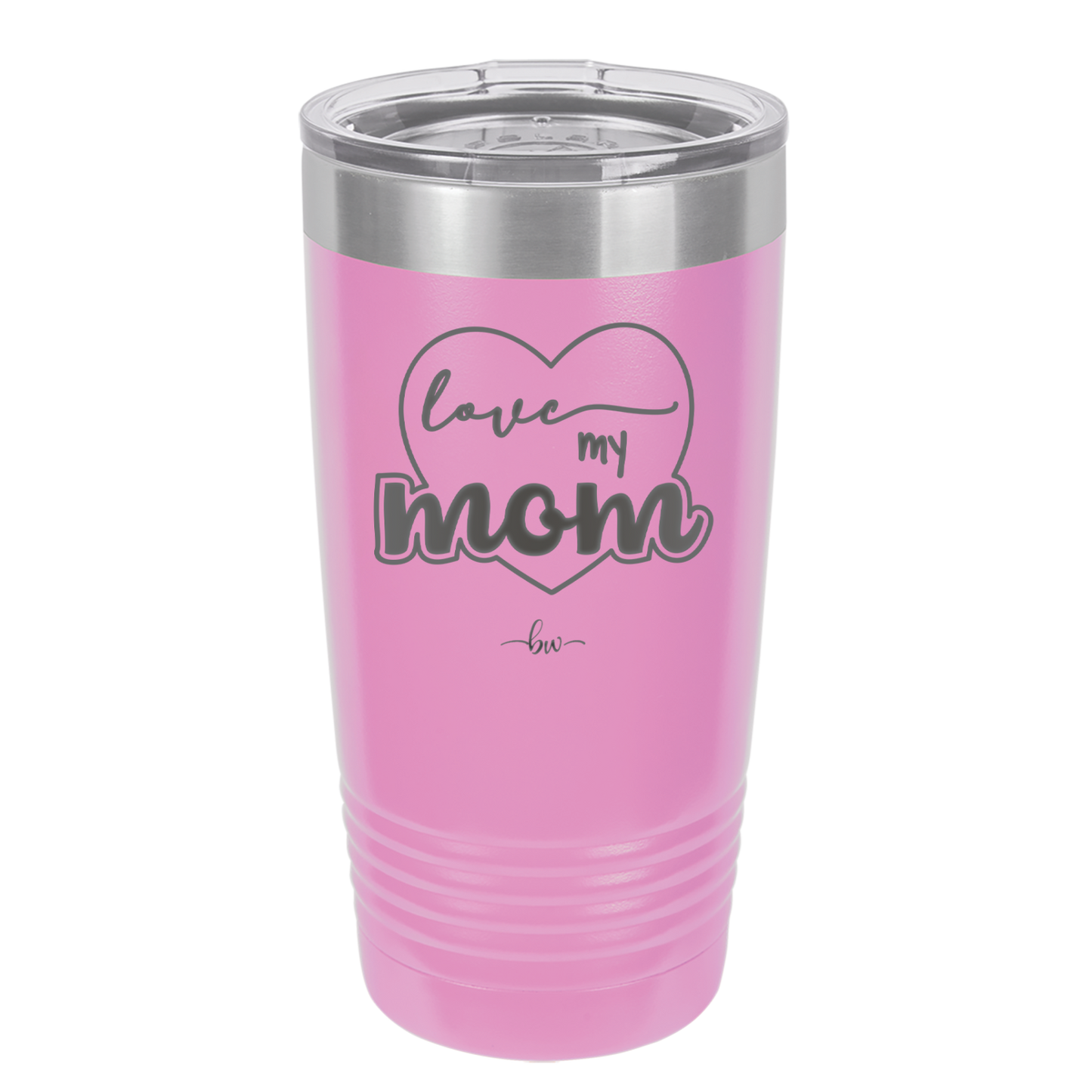 Love My Mom - Laser Engraved Stainless Steel Drinkware - 1997 -