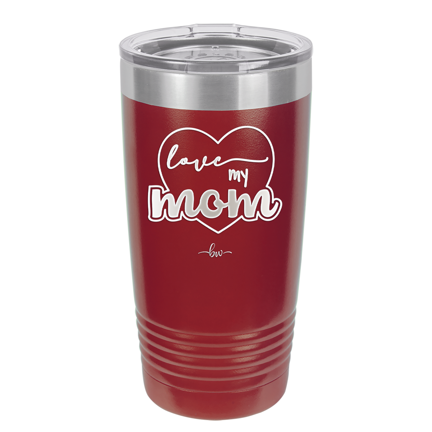 Love My Mom - Laser Engraved Stainless Steel Drinkware - 1997 -