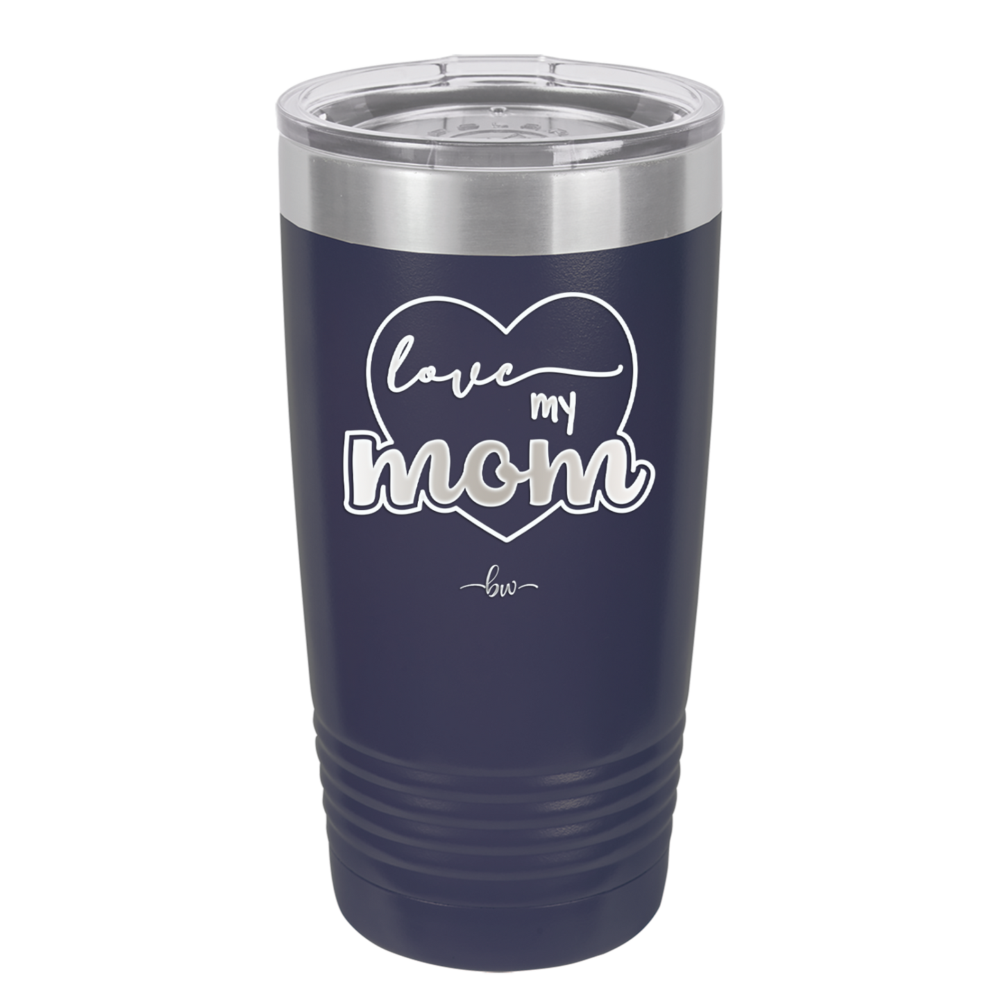 Love My Mom - Laser Engraved Stainless Steel Drinkware - 1997 -