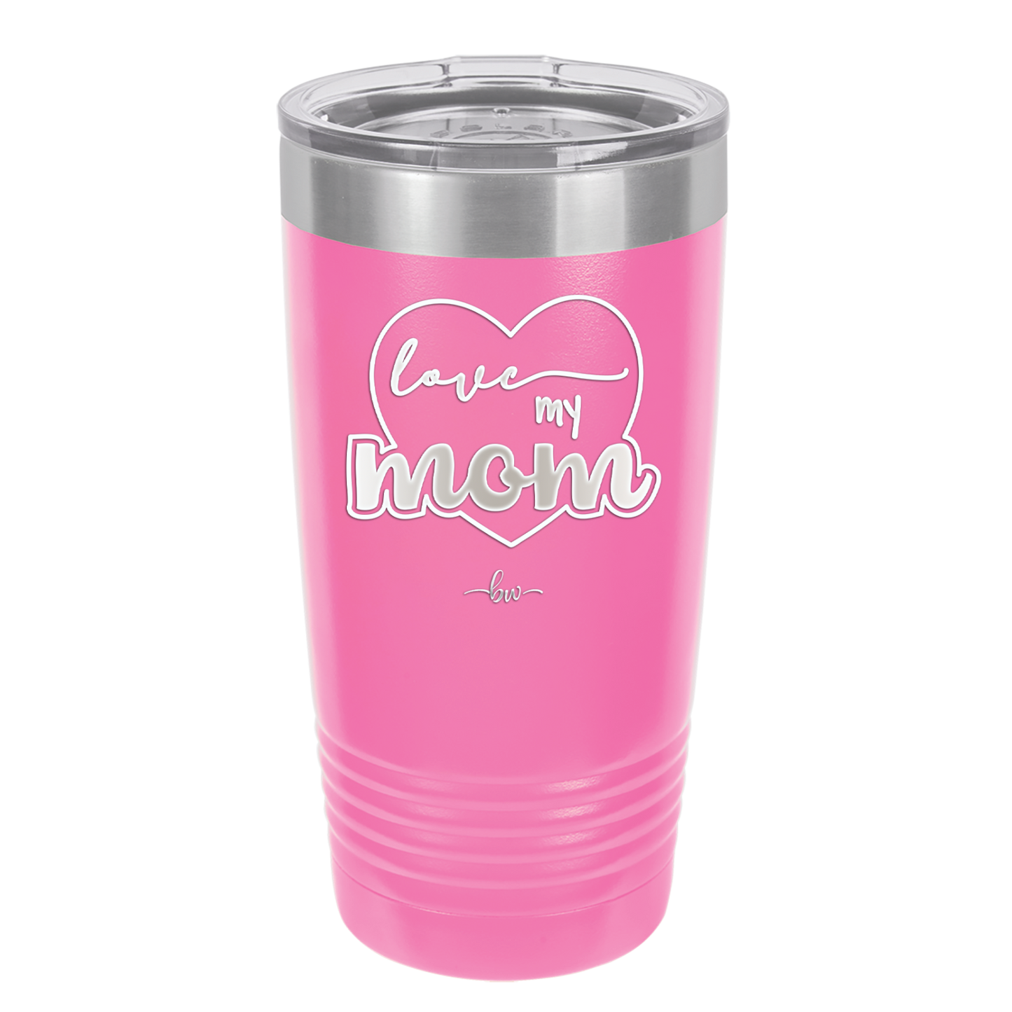 Love My Mom - Laser Engraved Stainless Steel Drinkware - 1997 -
